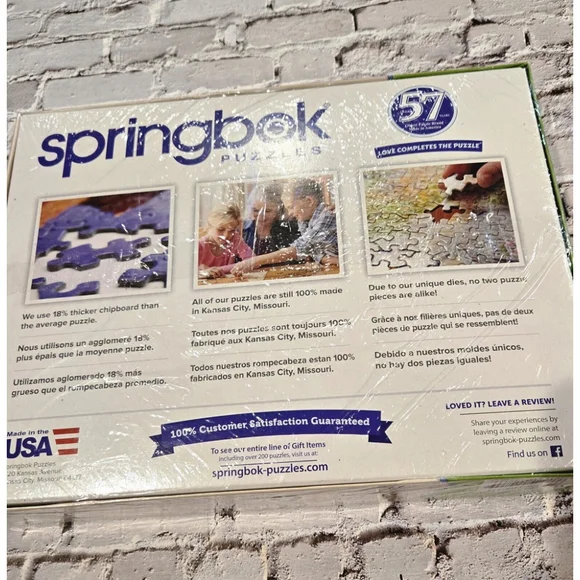 Springbok Pencil Pushers 500 Piece Colorful Jigsaw Puzzle, Factory Sealed - Picture 2 of 3